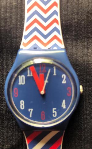 Reloj usado Swatch con caja y manual