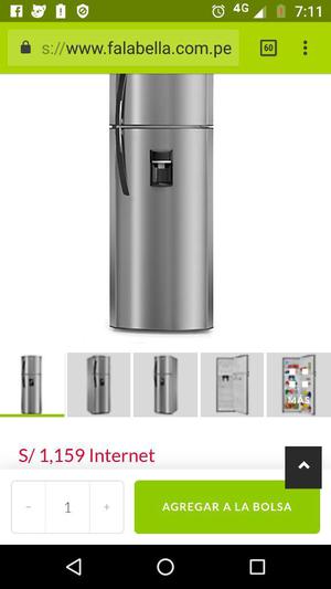 Vendo Refrigeradora Semi Nueva 110