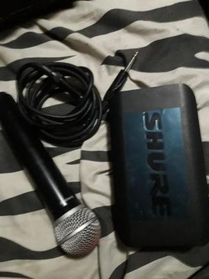 Microfono Shure Inalambrico Pg58