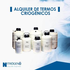 Alquiler de termos de nitrogeno liquido
