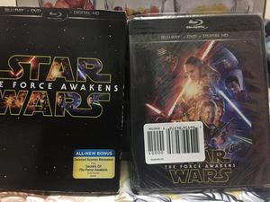 Blu RayDVD Star Wars: The force Awakens.