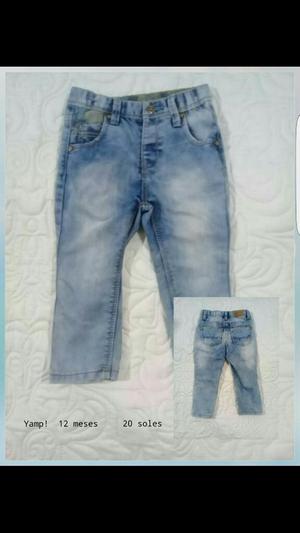 Jeans Yamp! 12 Meses Bebe