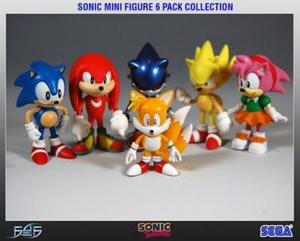 Sonic Seis Figuras de Acción
