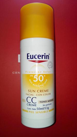 Eucerin Protector Solar CC Creme tono medio