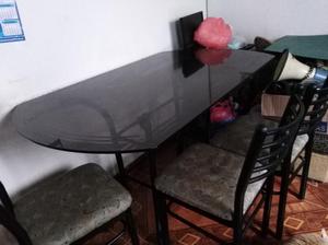 Juego de Comedor de 6 Sillas