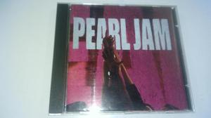 CD TEN de Pearl JAM  USA para coleccionistas.