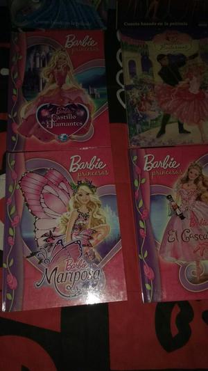 Cuentos Tapa Dura, Barbie, Princesas