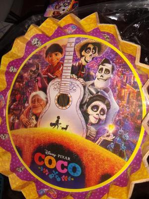 Platos Y Globos para Fiestas Coco Pixar