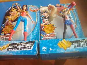 juguete Dc Super Hero Girl Wonder Woman,harley
