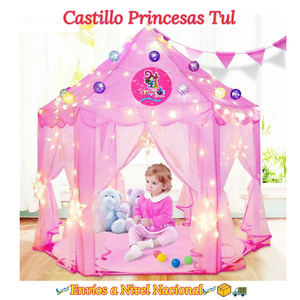 Castillo Princesa Grande con Luces LED