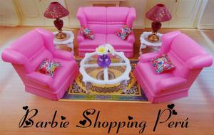 Set de Sala para Barbie Deluxe Living
