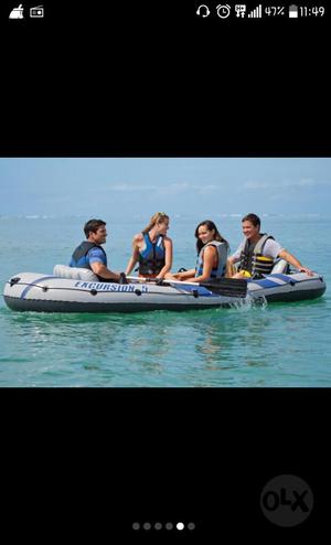 Bote Inflable con Motor Escursion 5