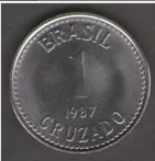 Monedas Antiguas Brasil Un Cruzado 