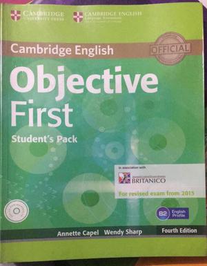 Objective First - Cambridge English