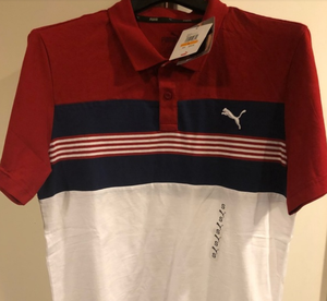 Puma stripe jers red talla s