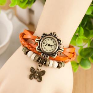 Reloj pulsera Vintage Mariposa