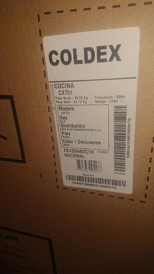 Cocina Coldex Cx751 Nuevo Sellado