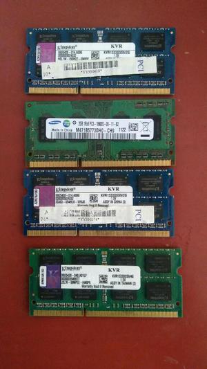Memoria Ram para Laptop 2gb Y 4gb