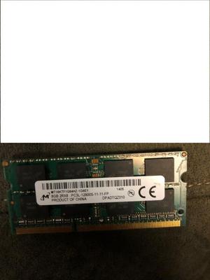 Micron 8GB DDR3 PC3LS 2Rx8 Portátil Memoria RAM