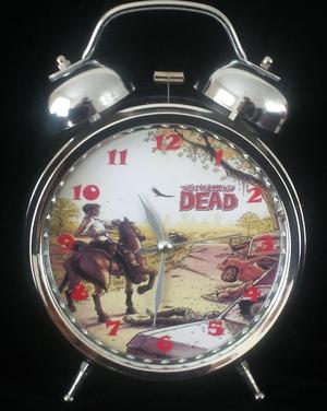 Reloj Despertador Esti Vintage The Walking Dead Comic Twd