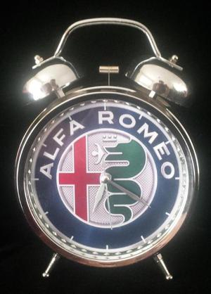 Reloj Despertador Estilo Vintage Alfa Romeo