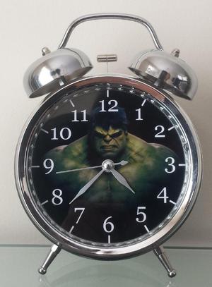 Reloj Despertador Estilo Vintage Hulk