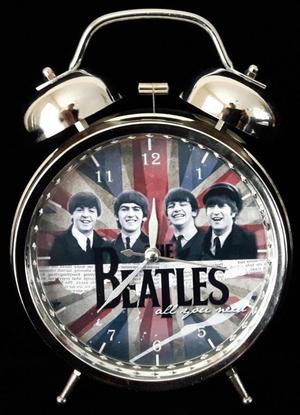 Reloj Despertador Estilo Vintage The Beatles D Mesa Alarma