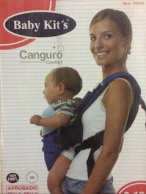 Canguro Baby Kit's color rosado