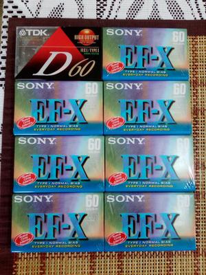 Caseettes Sony Efx