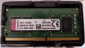 Memoria RAM DDR4 8GB Kingston para Laptop