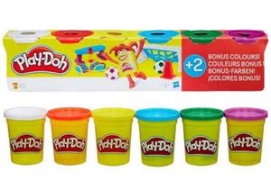 Plastilina Playdoh Pack de 6 Unidades