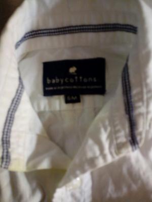 Camisa Baby Cottons Talla 6 Meses