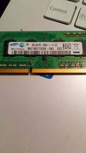 Memoria DDR3 para laptop