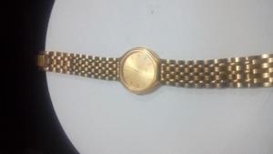 Reloj seiko enchapado en oro 