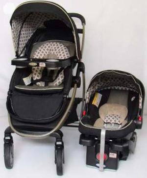 Vendo coche Graco travel system con asiento de bebe para
