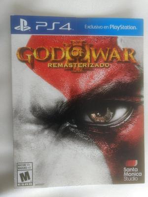 VIDEO JUEGO PS4 GOD OF WAR s/ 80