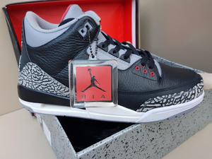 Zapatillas Jordan Retro 3 Black Cement