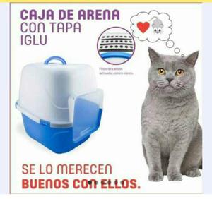 Caja de Arena para gato_Tipo Iglú