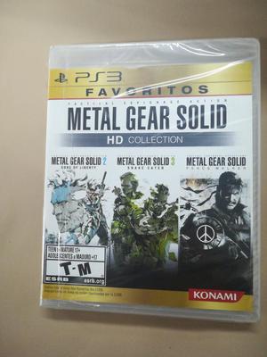 Metal Gear Solid Hd Collection Sellado