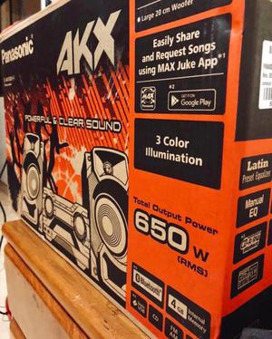 Minicomponente Panasonic AKX 500 Equipo de Sonido