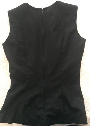 Blusa Negra Marca Zara