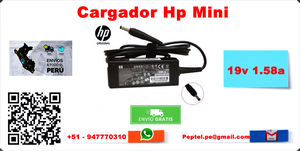 Cargador Hp Mini 19v 1.58a