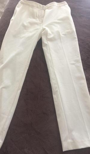 Pantalón Blanco talla 30 Marca Calvin Klein