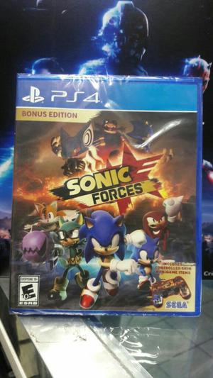 Sonic Forces Bonus Edition Ps4 Nuevo Sellado