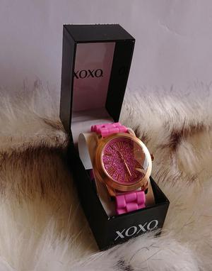 Reloj Pulsera Xoxo Fucsia