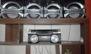 Equipo de sonido y TV 32 Panasonic Centro de entretenimiento