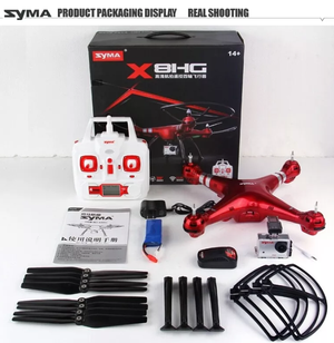 SYMA X8HG Camara 8MP HD p DRONE SEMIPROFECIONAL