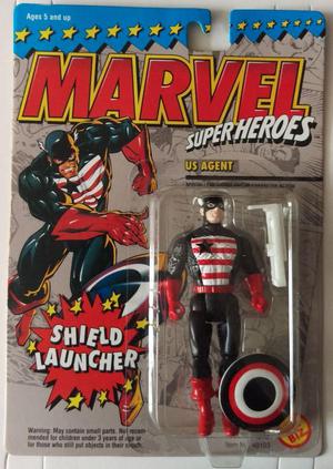 US Agent Super Heroes marca: Toy Biz. Nuevo y sellado.