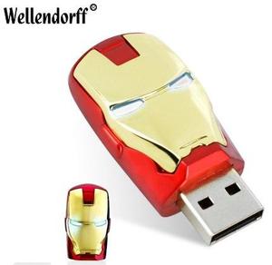 Memoria USB Iron Man LED 16 GB, Tienda Física Real
