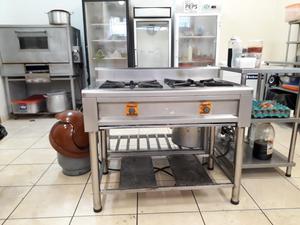 Cocina Inoxicor 2hornillas,de Acerl Inox